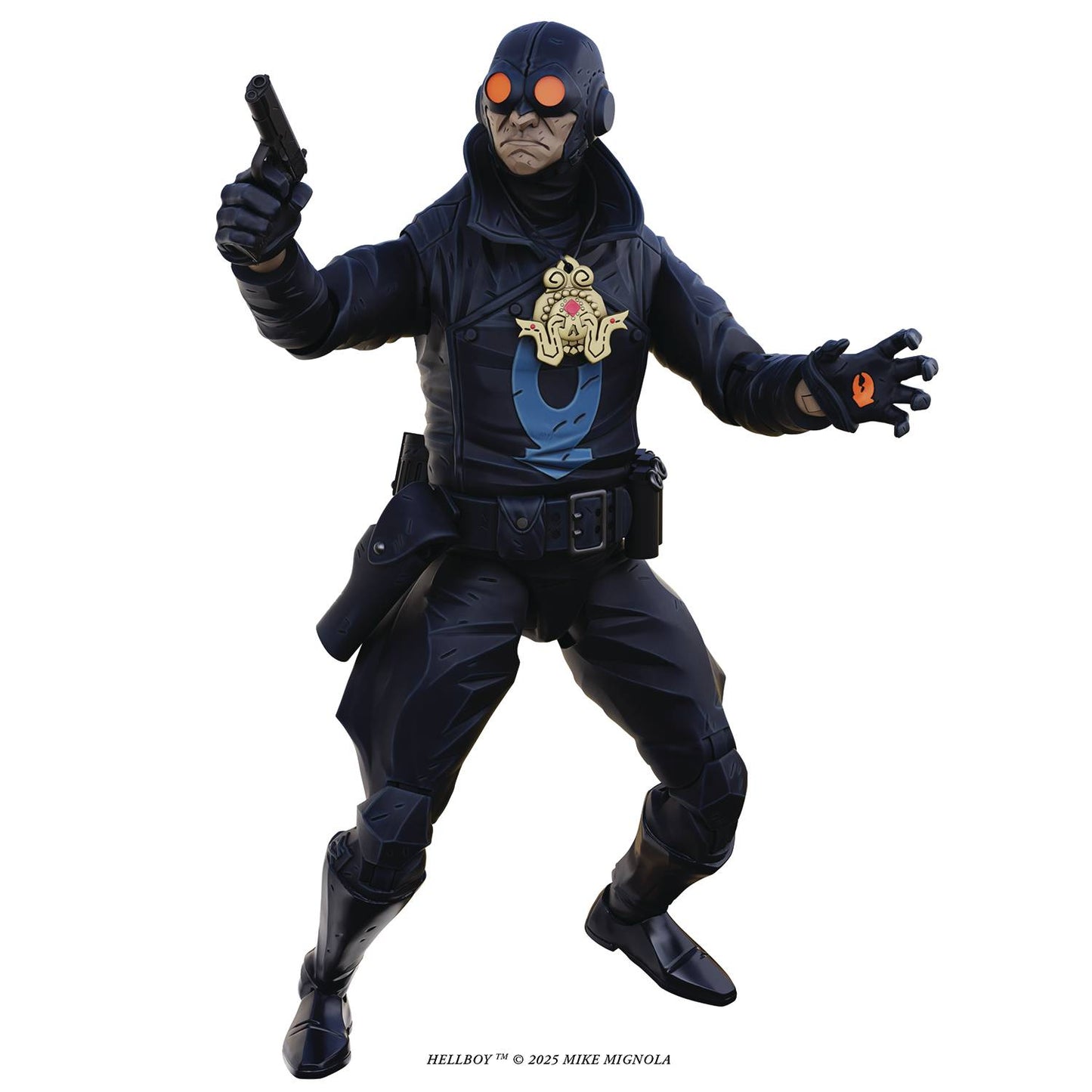 (PRE-ORDER) HELLBOY LOBSTER JOHNSON THE IRON PROMETHEUS 1/12 ACTION FIGURE