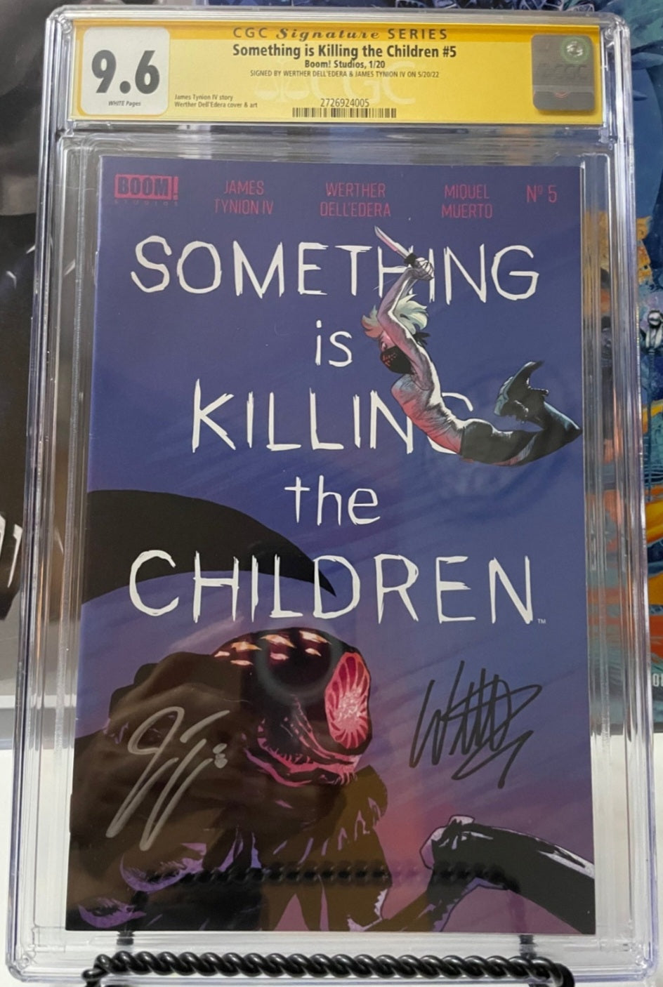 SOMETHING IS KILLING THE CHILDREN #5 CGC 9.6 SIGNATURE SERIES