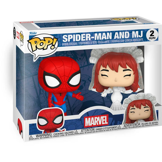 (PRE-ORDER) Spider-Man and Mary Jane (Comic) Funko Pop! Vinyl Figure 2-Pack