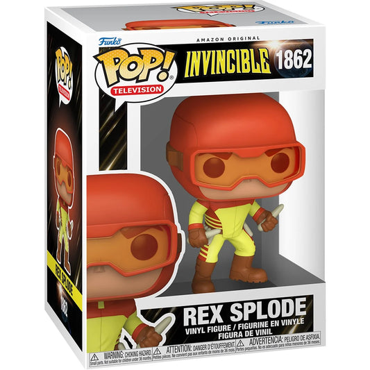 (PRE-ORDER) Invincible Rex Splode Funko Pop! Vinyl Figure #1862 (Chance at Chase)