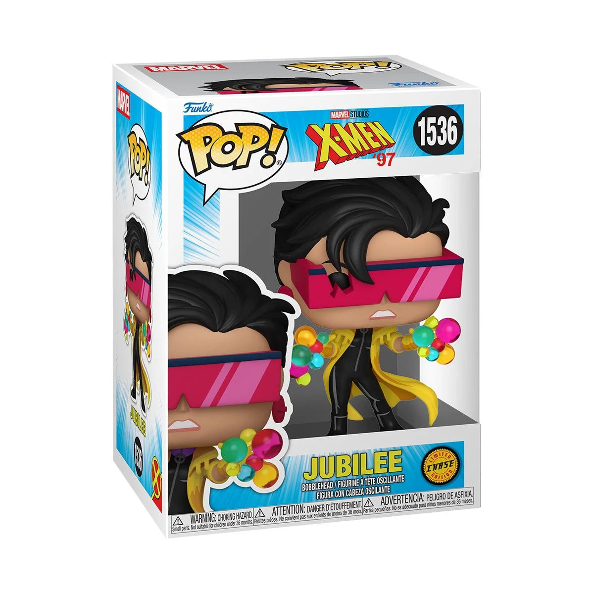 Pop X-Men '97 Jubilee Funko Pop! Vinyl Figure #1536 Chase