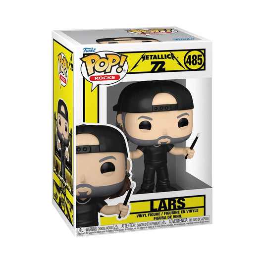 (PRE-ORDER) Metallica Lars (72 Seasons) Funko Pop! Vinyl Figure #485