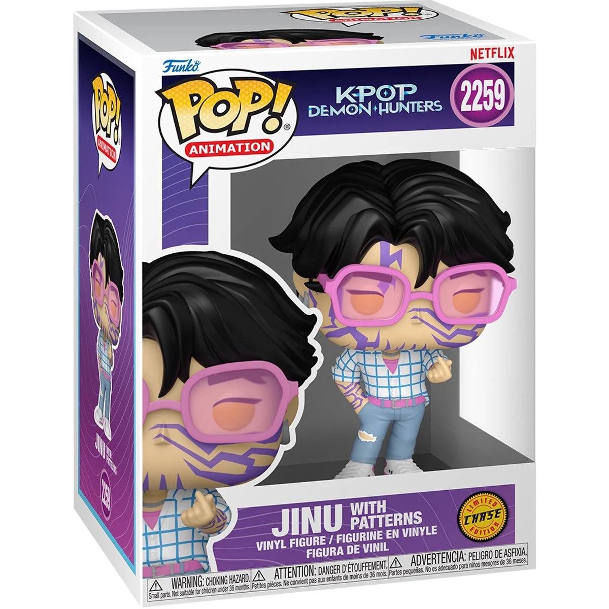K-Pop Demon Hunters Jinu Funko Pop! Vinyl Figure #2259 Chase
