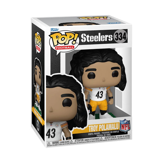 (PRE-ORDER) NFL Legends Troy Polamalu (Steelers) Funko Pop! Vinyl Figure