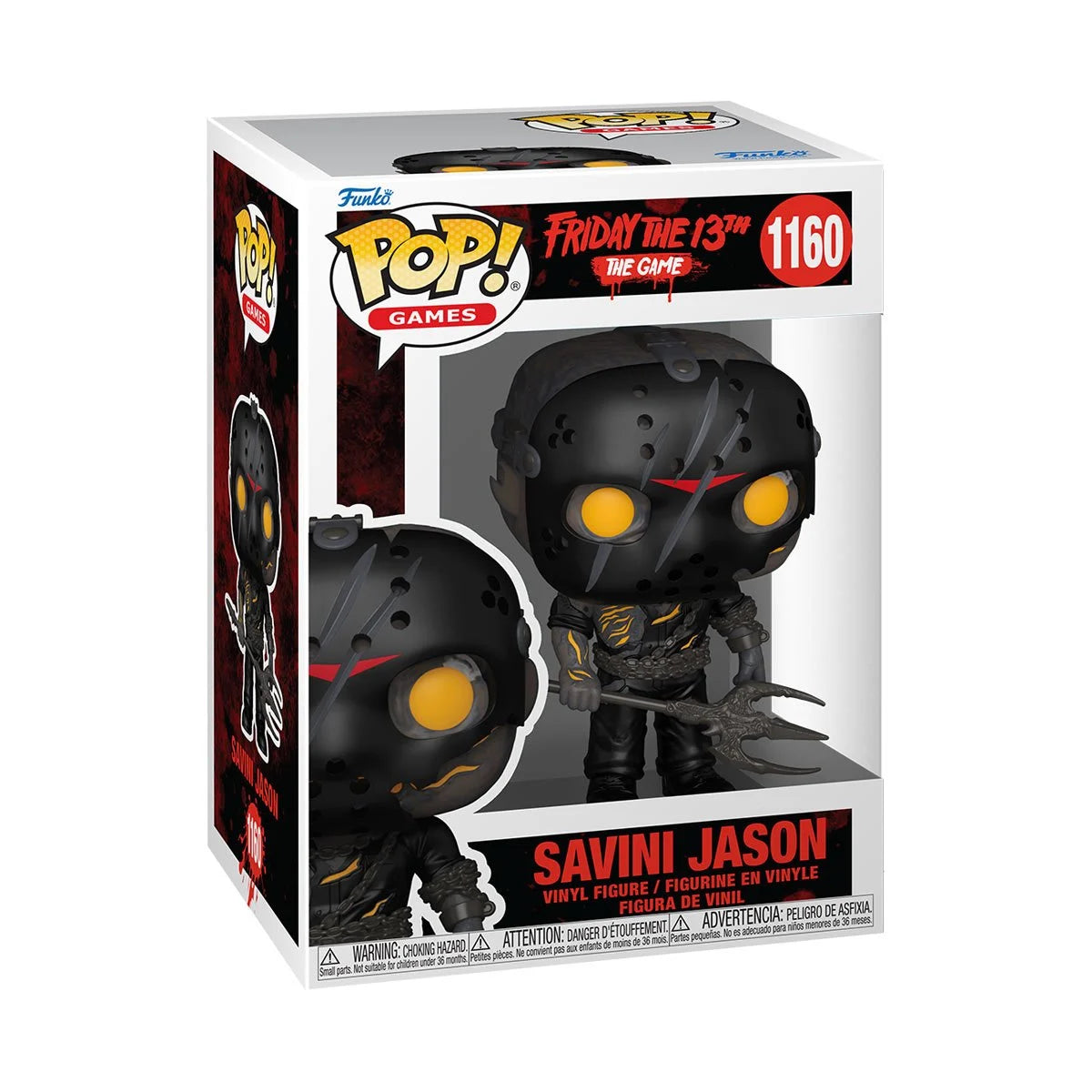 (PRE-ORDER) Friday the 13th: The Game Savini Jason Funko Pop! Vinyl Figure #1160