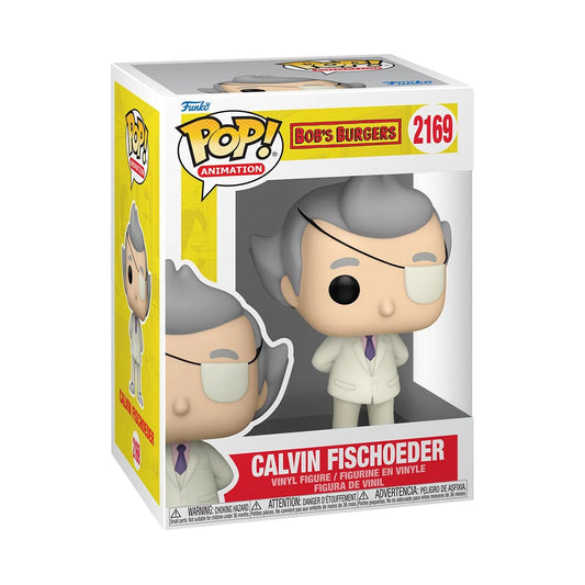 (PRE-ORDER) Bobs Burgers Calvin Fischoeder Funko Pop! Vinyl Figure