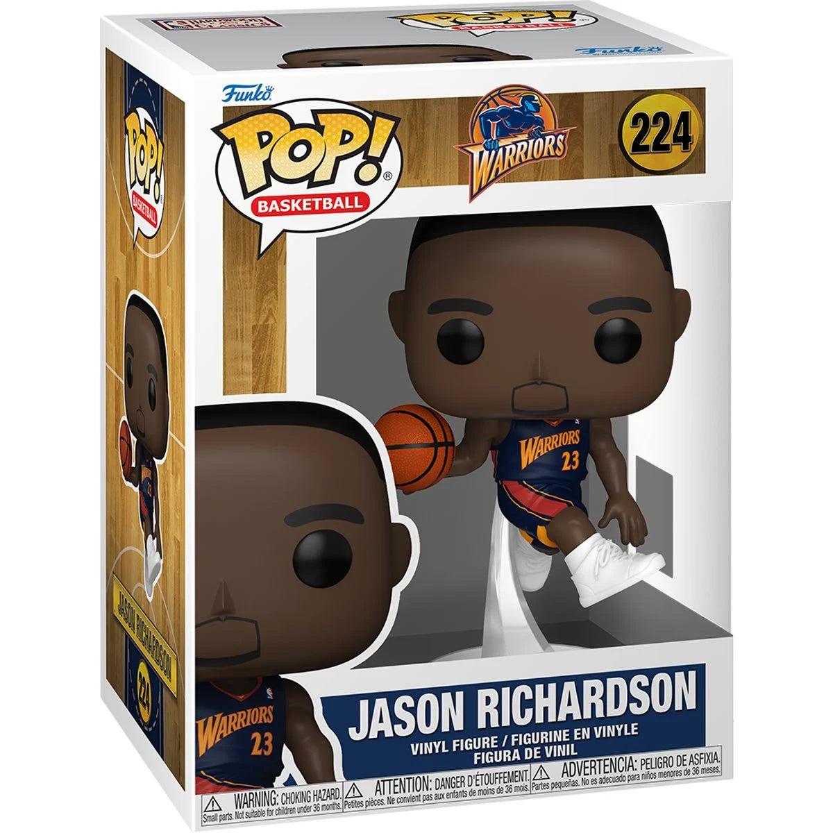 (PRE-ORDER) NBA Warriors Jason Richardson Funko Pop! Vinyl Figure #224