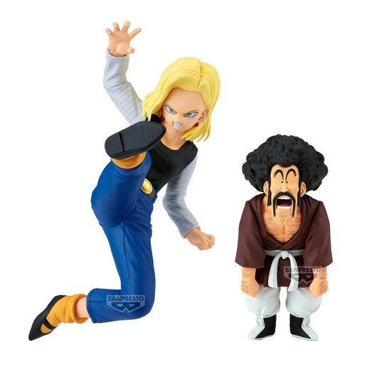 (PRE-ORDER) Dragon Ball Z Android 18 & Mr. Satan Match Makers Statue