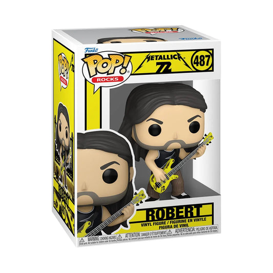 (PRE-ORDER) Metallica Robert (72 Seasons) Funko Pop! Vinyl Figure #487