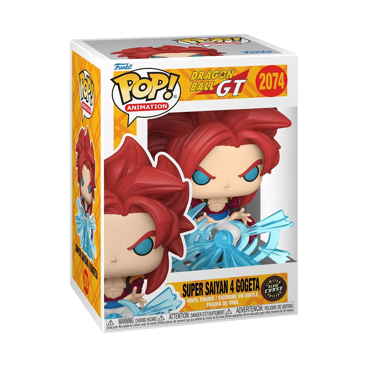 Dragon Ball GT Super Saiyan 4 Gogeta Funko Pop! Vinyl Figure #2074 Chase