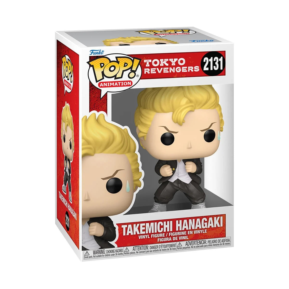 (PRE-ORDER) Tokyo Revengers Takemichi Hanagaki Funko Pop! Vinyl Figure (Chance at Chase)