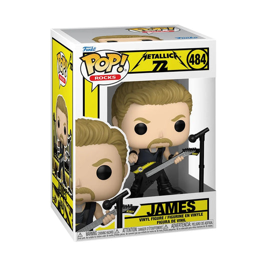 (PRE-ORDER) Metallica James (72 Seasons) Funko Pop! Vinyl Figure #484