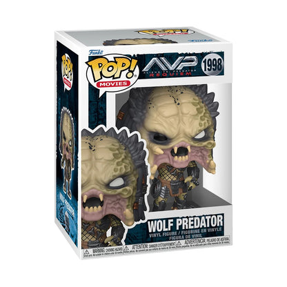 (PRE-ORDER) Aliens vs. Predator: Requiem Wolf Predator Pop! Vinyl Figure (Chance of Chase)