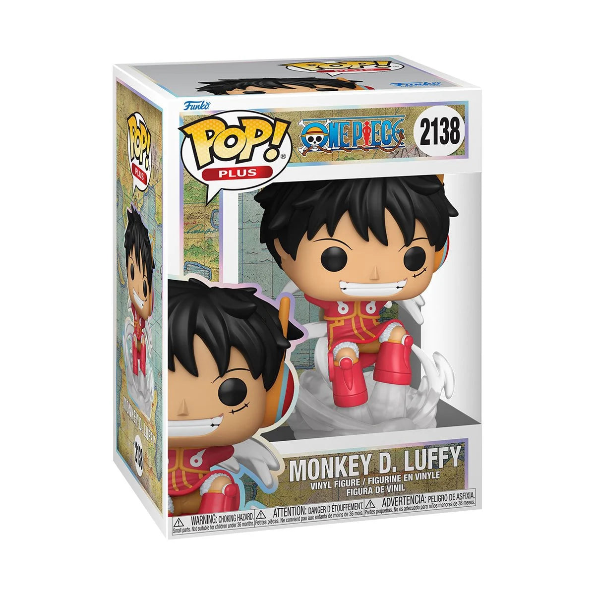 (PRE-ORDER) One Piece Egghead Island Monkey Luffy Pop! Vinyl Figure Plus