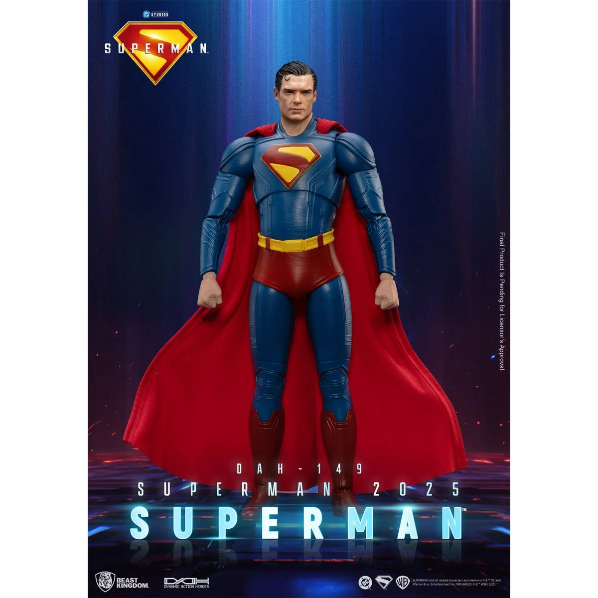(PRE-ORDER) Superman 2025 Superman DAH-149 Dynamic 8-Ction Heroes Figure