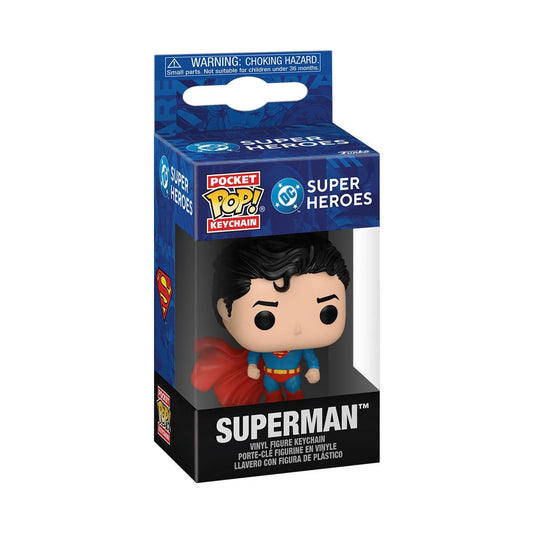 (PRE-ORDER) DC New Classics Superman Funko Pocket Pop! Key Chain