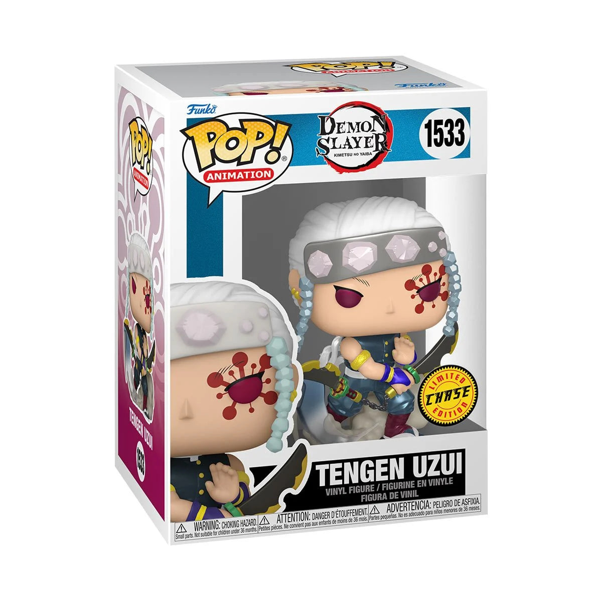 Demon Slayer Tengen Uzui Funko Pop! Vinyl Figure #1533 Chase