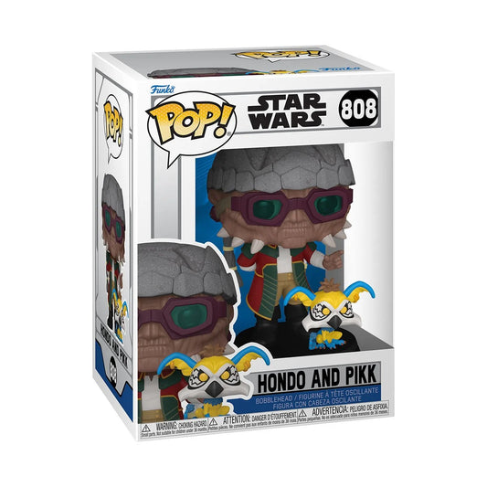 (PRE-ORDER) Star Wars Hondo and Pikk Pop! Vinyl Figure and Buddy