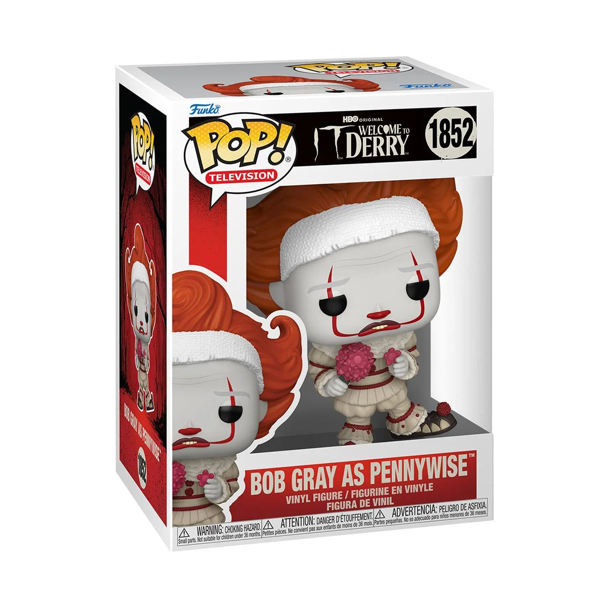 (PRE-ORDER) It: Welcome to Derry Bob Gray as Pennywise Pop! Vinyl Figure