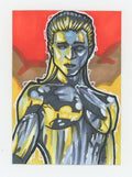 Marvel Fantastic Four Sliver Surfer Custom Art Card