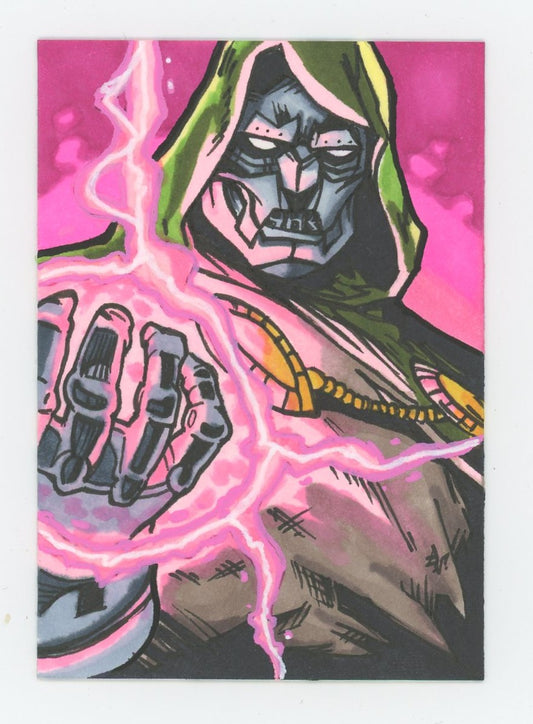 Marvel Dr. Doom Custom Art Card