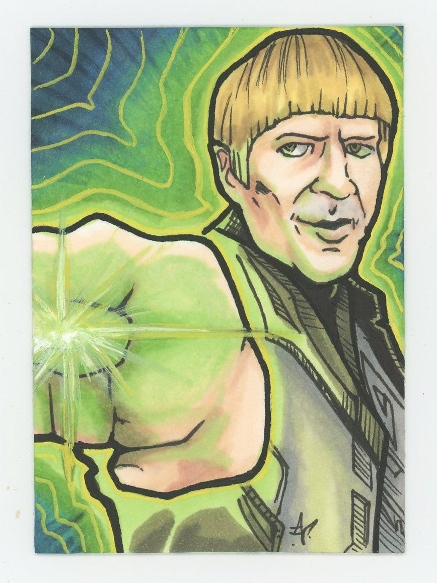 DC Green Lantern Guy Gardner Custom Art Card