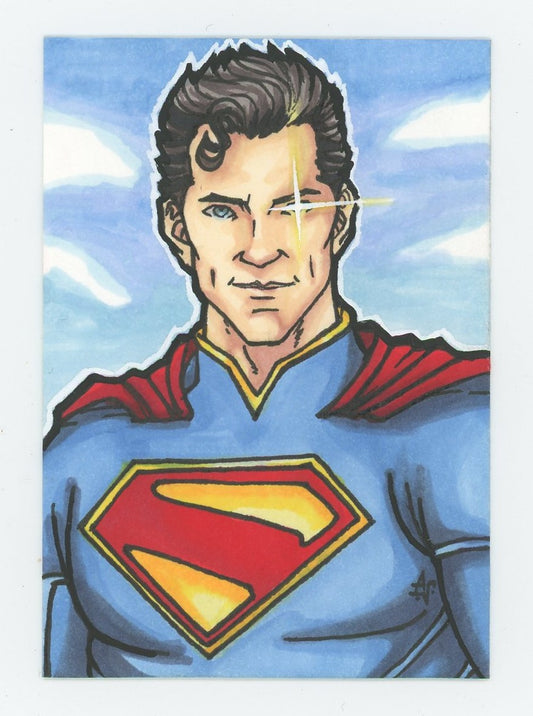 DC Superman Custom Art Card