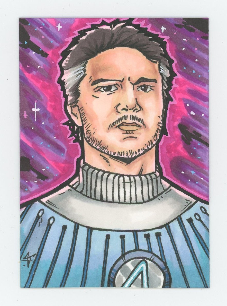Marvel Fantastic Four Mr. Fantastic Reed Richards Custom Art Card