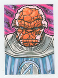 Marvel Fantastic Four The Thing Ben Grimm Custom Art Card