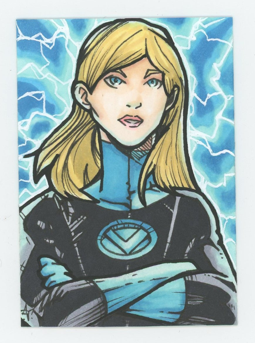 Marvel Fantastic Four Valeria Richards Custom Art Card