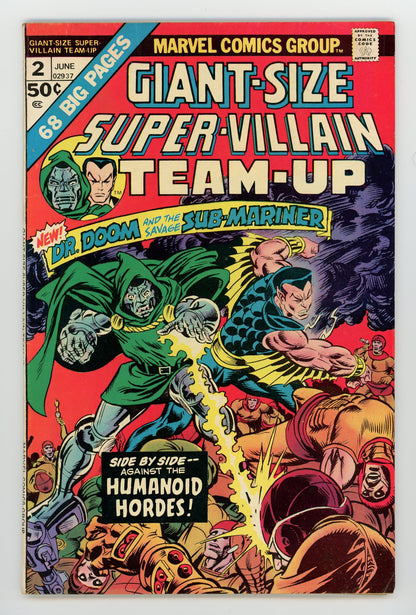 GIANT-SIZE SUPER-VILLAIN TEAM-UP #2 (1975)