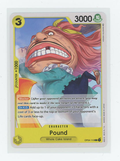 One Piece Card Game - Pound(C) - OP04-110