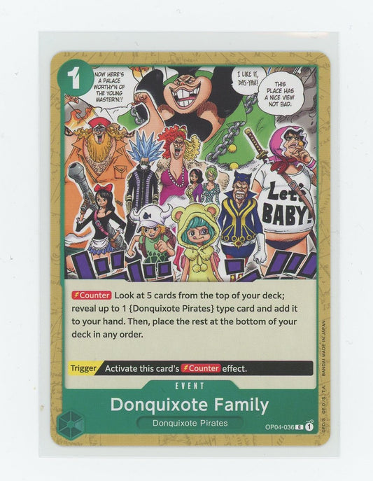 One Piece Card Game - Donquixote Family(C) - OP04-036