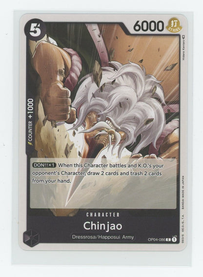 One Piece Card Game - Chinjao(C) - OP04-086