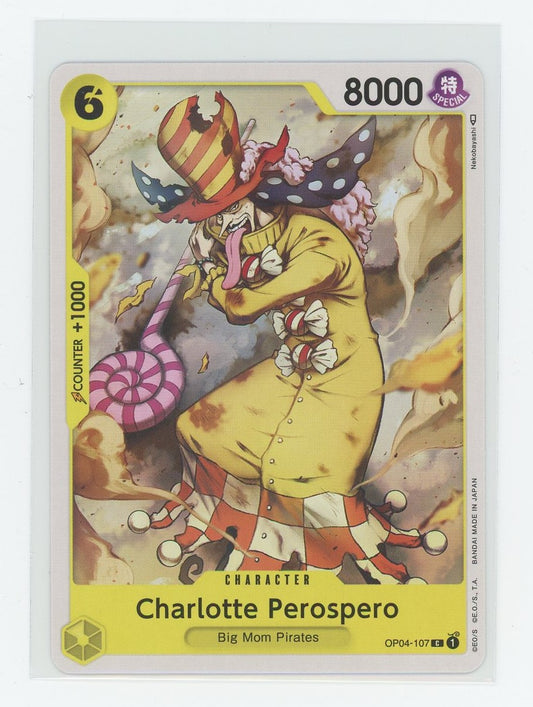 One Piece Card Game - Charlotte Perospero(C) - OP04-107