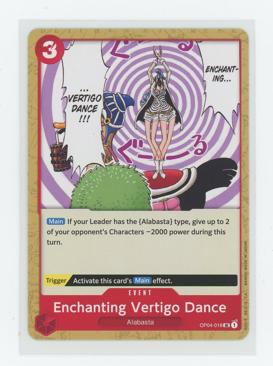 One Piece Card Game - Enchanting Vertigo Dance(UC) - OP04-018