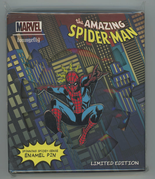 Amazing Spider-Man Spinning Spidey-Sense Enamel Limited Edition Pin