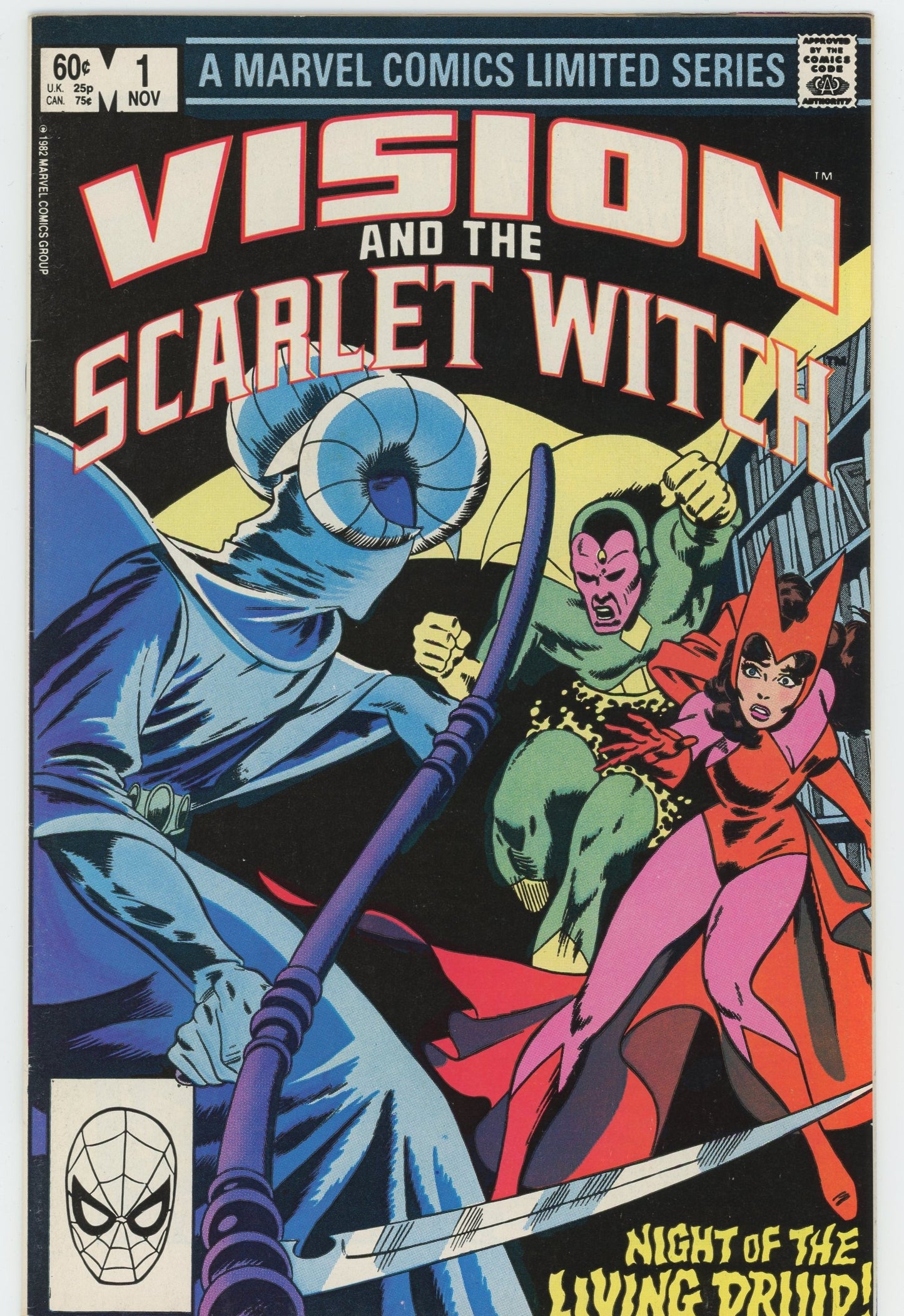 Vision And The Scarlet Witch #1 - #4 Limited Series Bundle (1982)