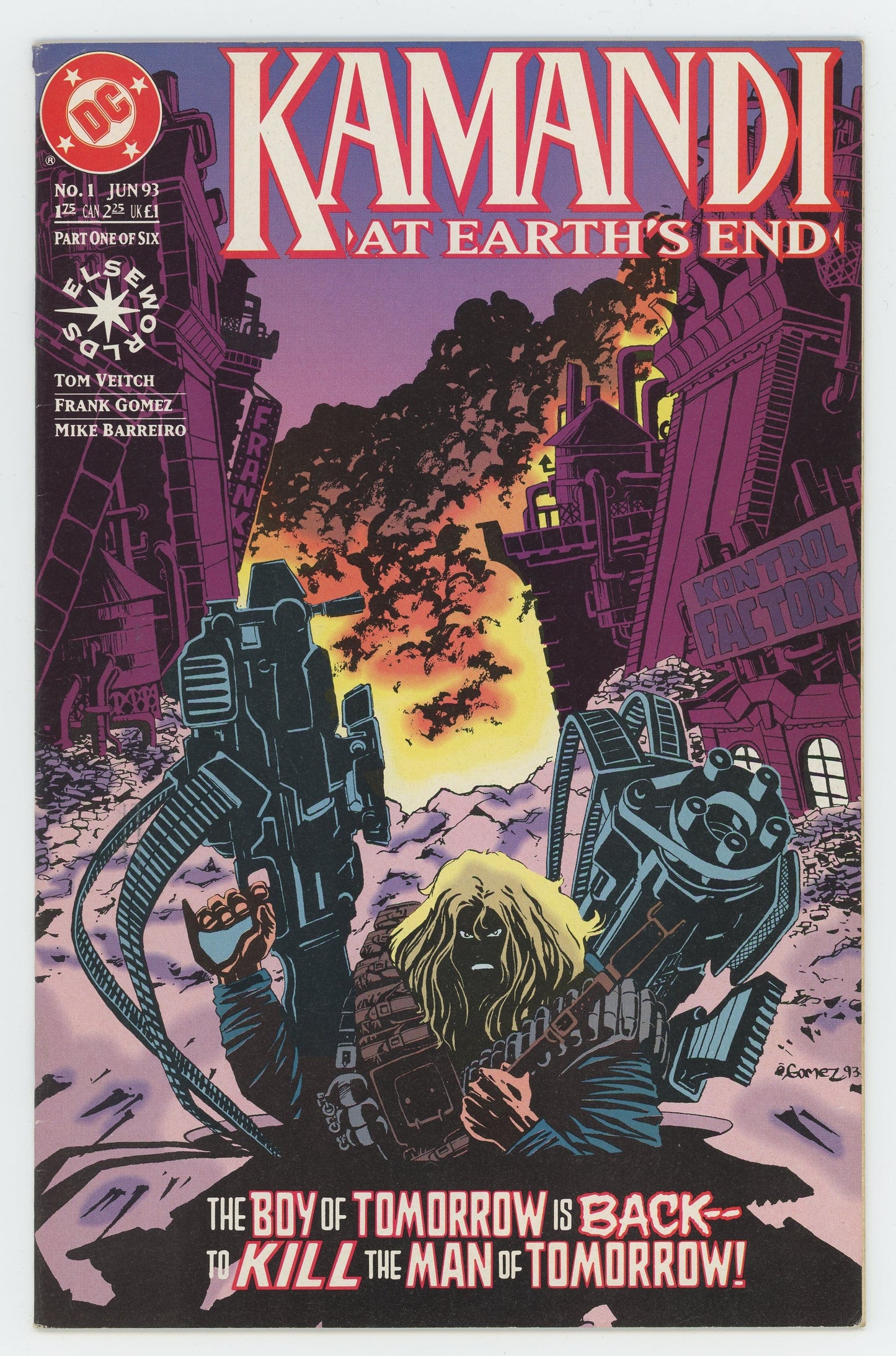 Kamandi At Earth's End #1 (1993)