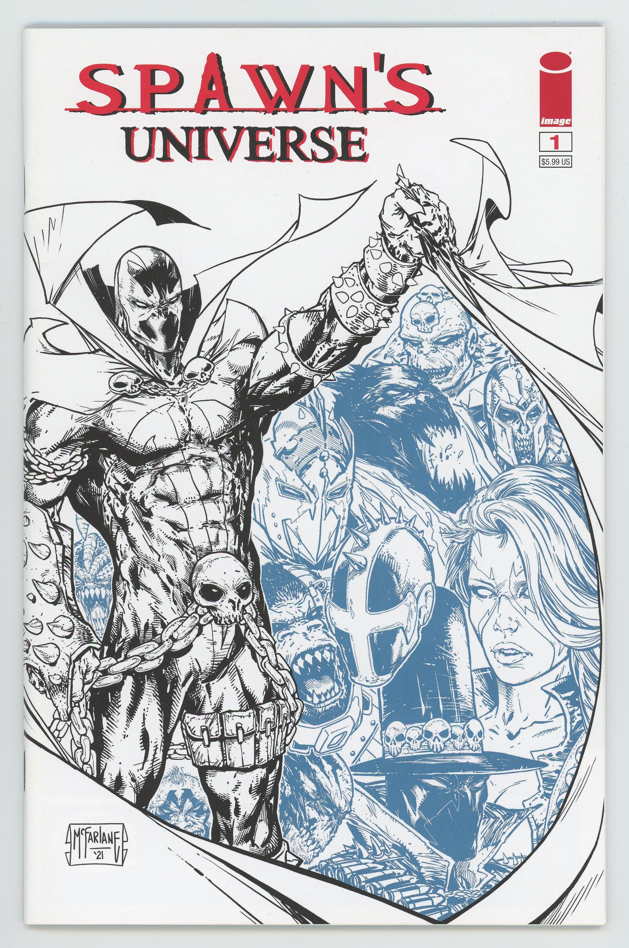 Spawn’s Universe #1 1:50 Variant buy