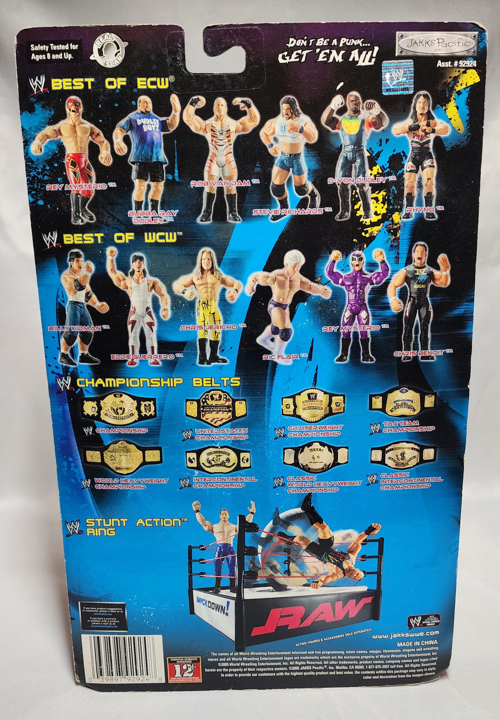WWE Best Of ECW Rob Van Dam Action Figure Signed