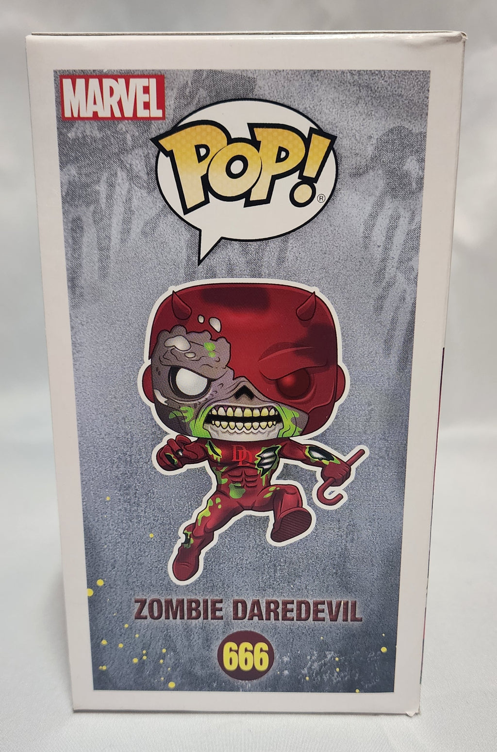 Pop Marvel Zombies Zombie Daredevil #666 2025 Fall Convention Limited Edition Signed