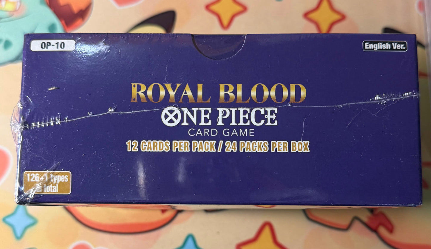 One Piece OP-10 Royal Blood Booster Box Sealed
