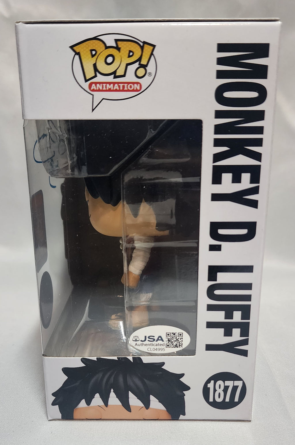 Pop Animation One Piece Monkey D. Luffy #1877 CCXPMX 2025 Limited Edition Signed