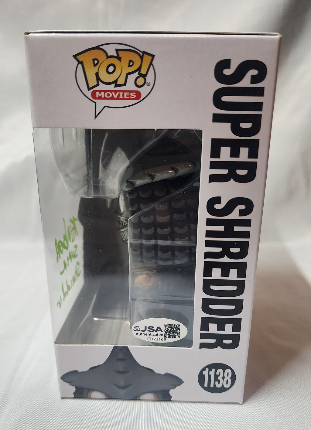 Pop Movies Teenage Mutant Ninja Turtles Super Shredder #1138 Signed