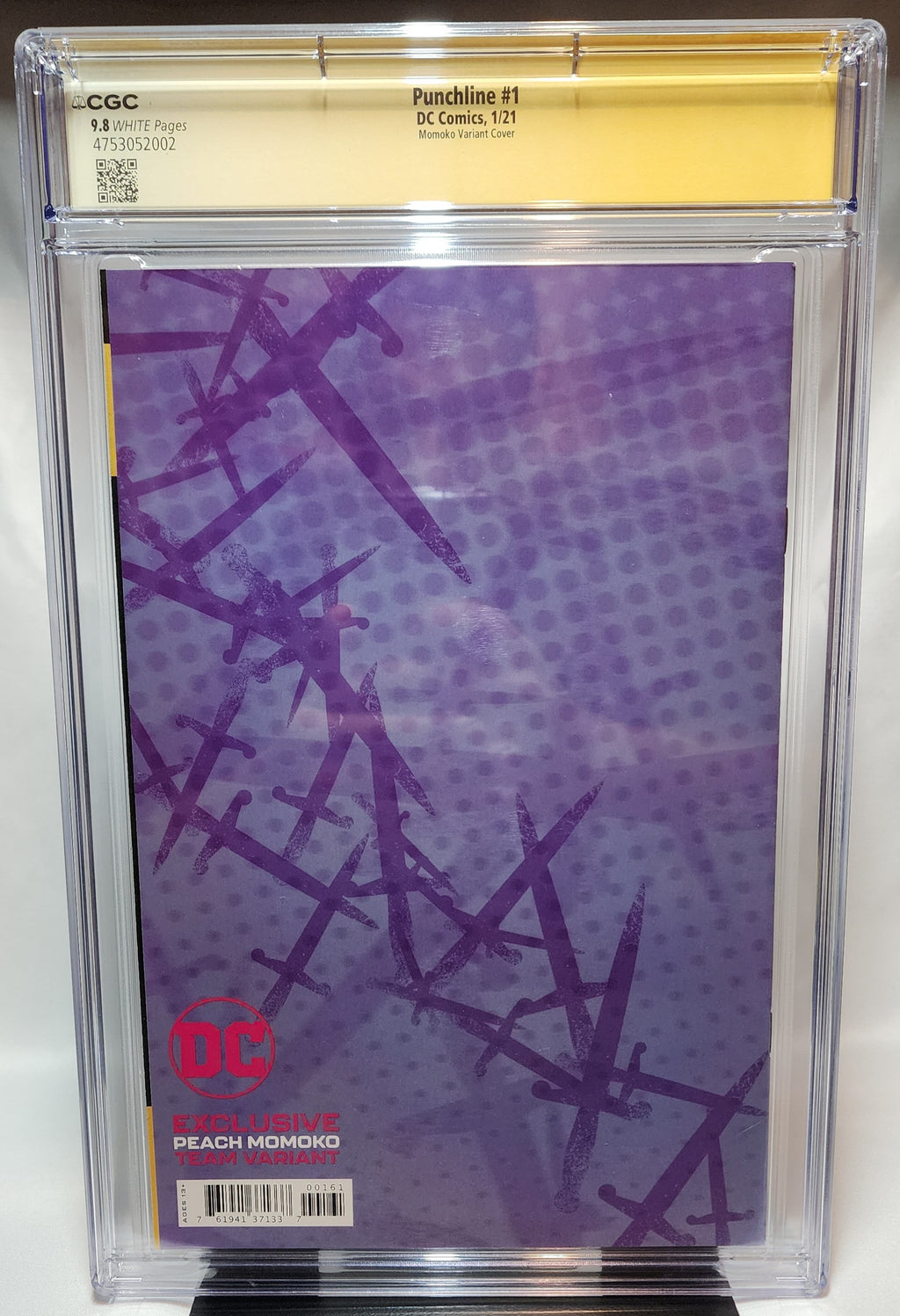 Punchline #1 CGC 9.8 Signature Series Signed