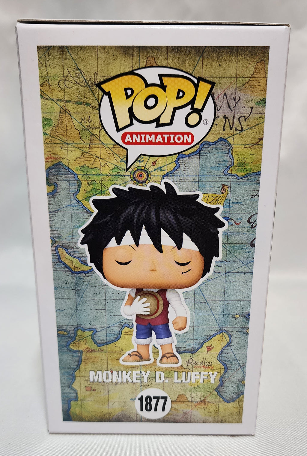 Pop Animation One Piece Monkey D. Luffy #1877 CCXPMX 2025 Limited Edition Signed