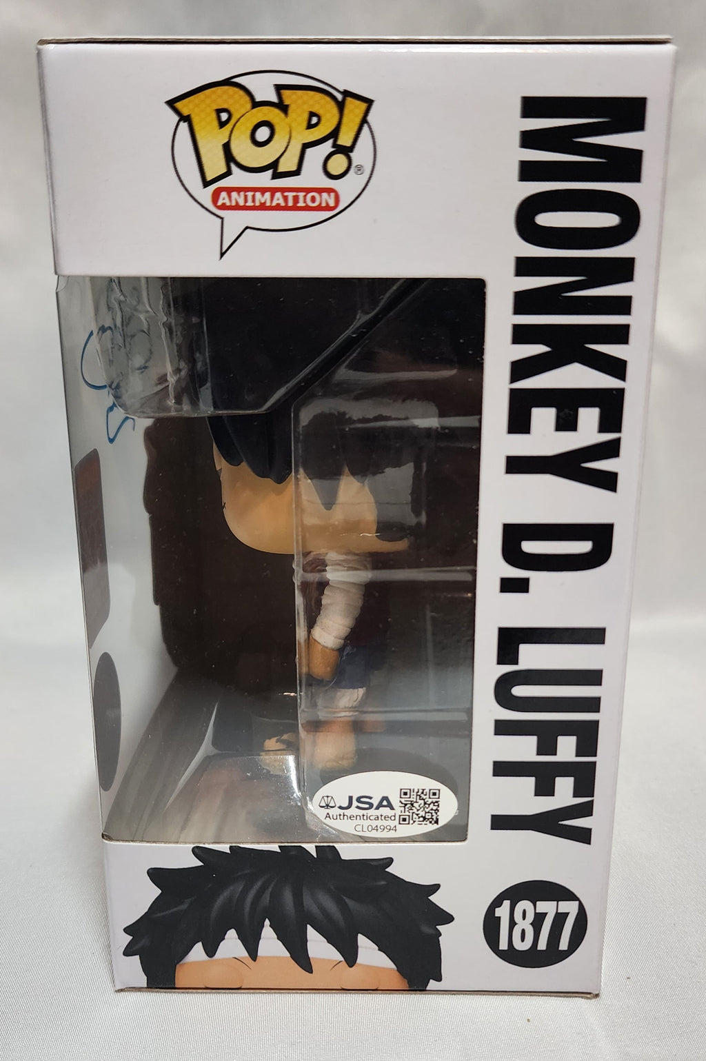 Pop Animation One Piece Monkey D. Luffy #1877 CCXPMX 2025 Limited Edition Signed