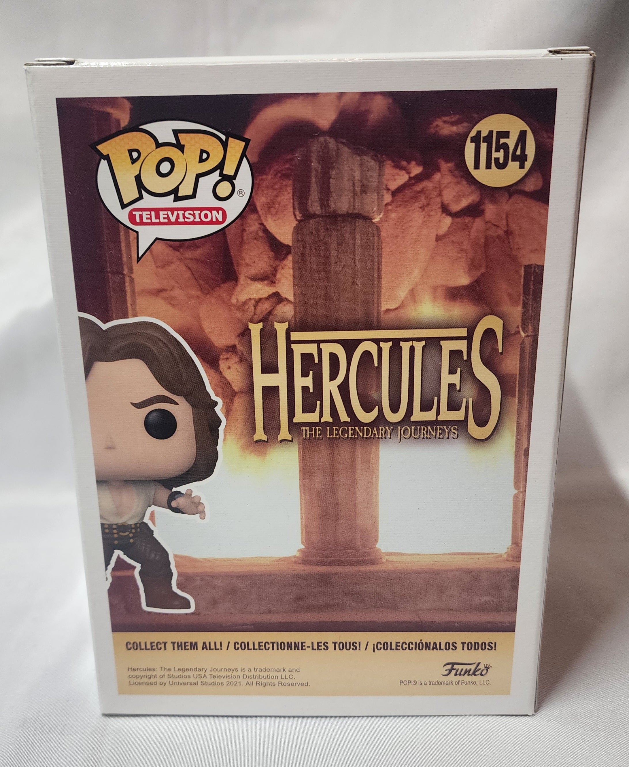 Pop Television Hercules The Legendary Journey's Hercules #1154 Signed