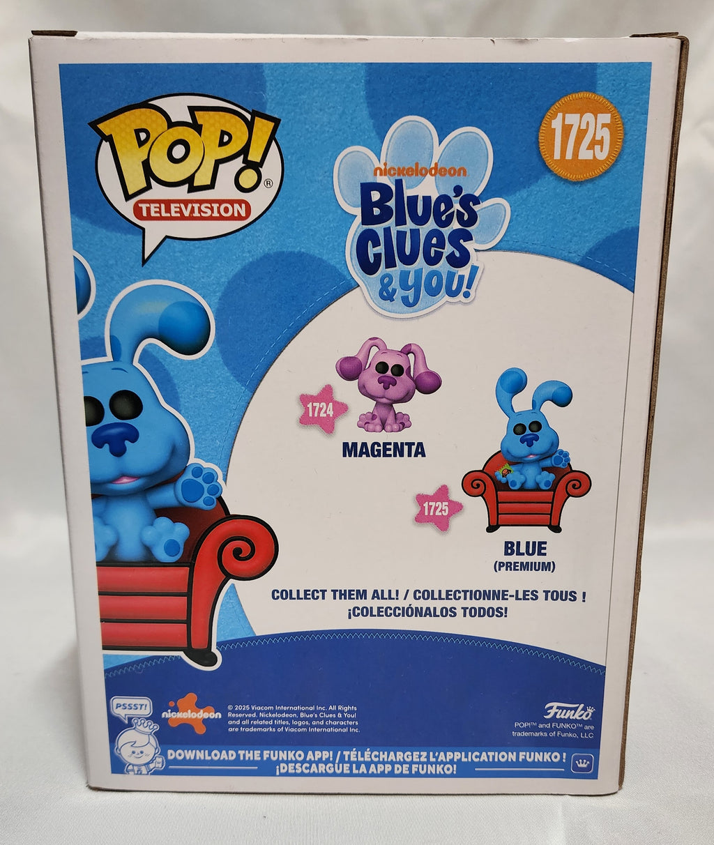 Pop Television Nickelodeon Blue's Clues and You Blue #1725 (Not Mint)